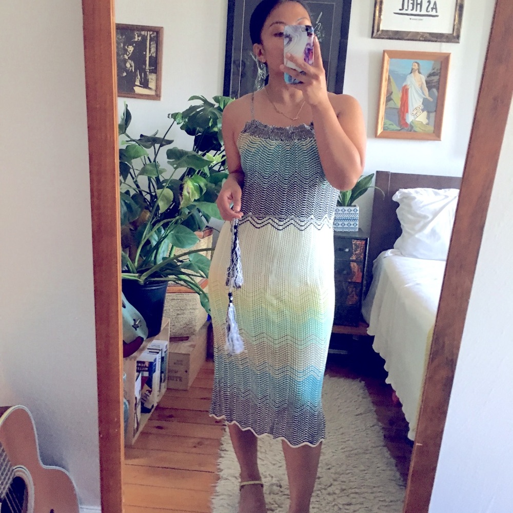 🏷SOLD🏷 MISSONI chevron halter neck dress 😍😍